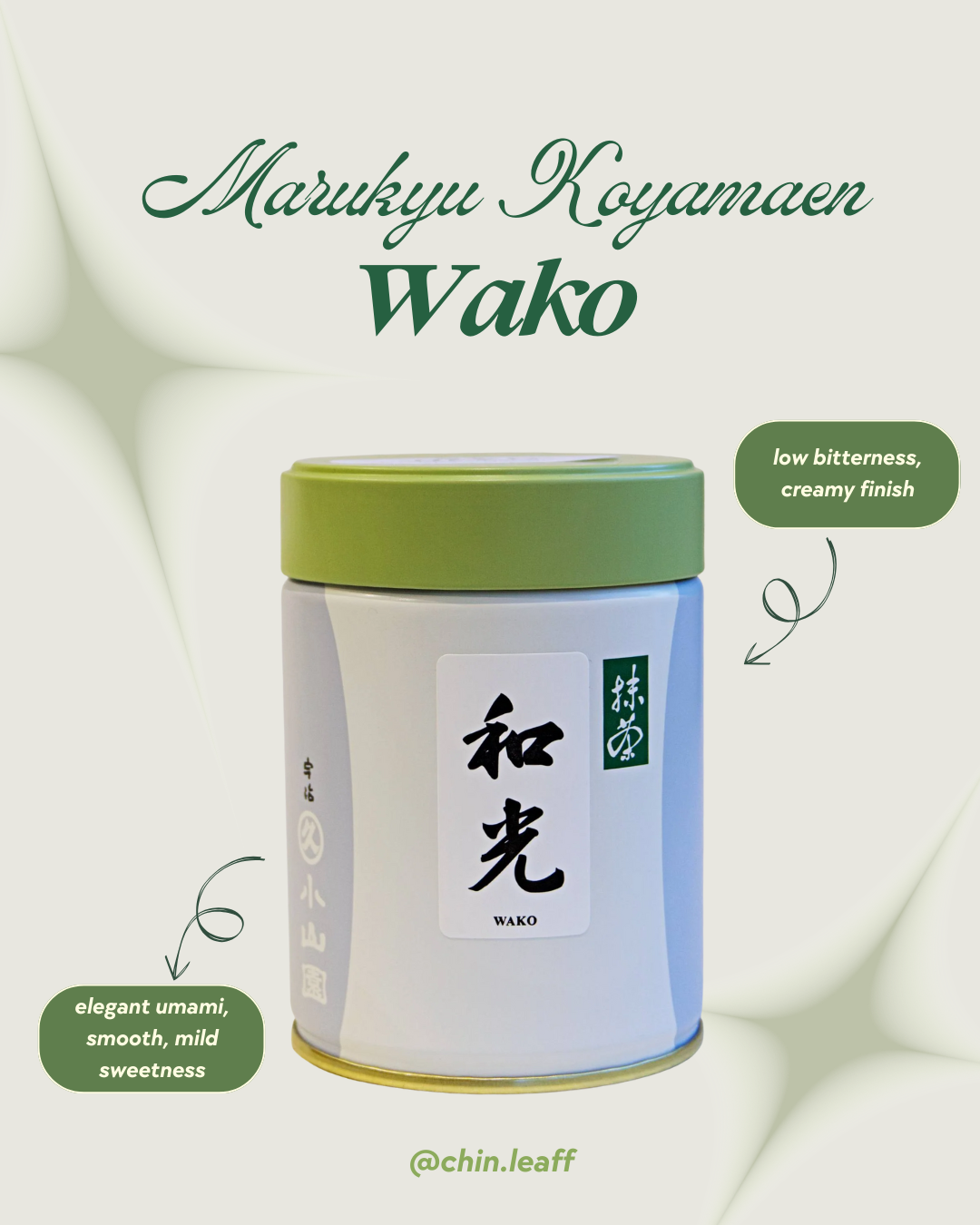 marukyu koyamaen - wako