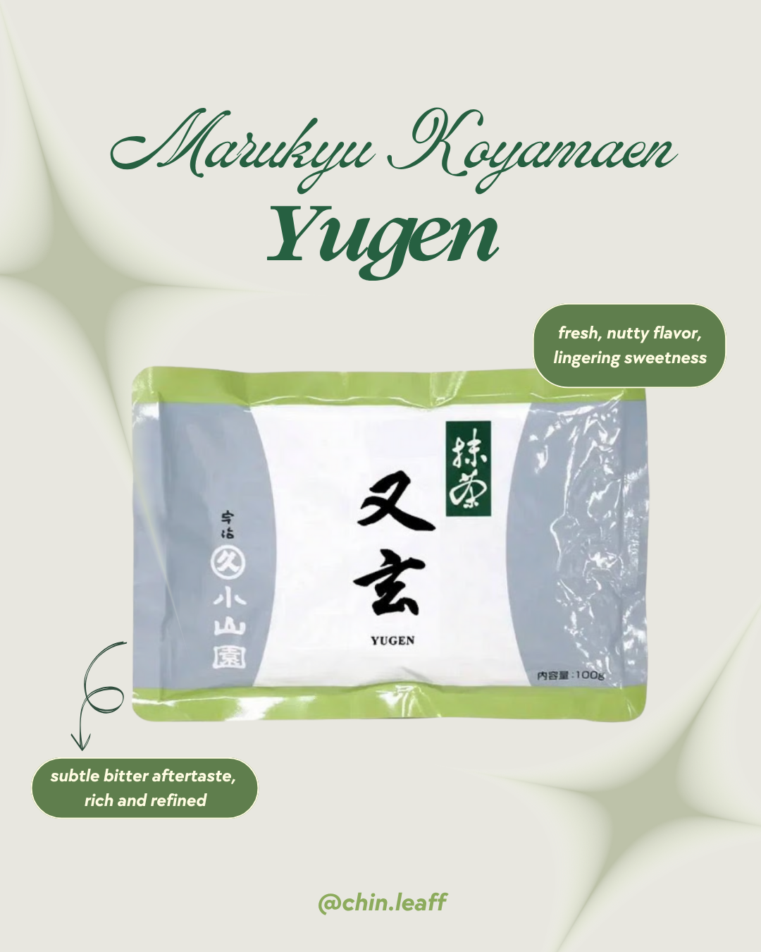 marukyu koyamaen - yugen