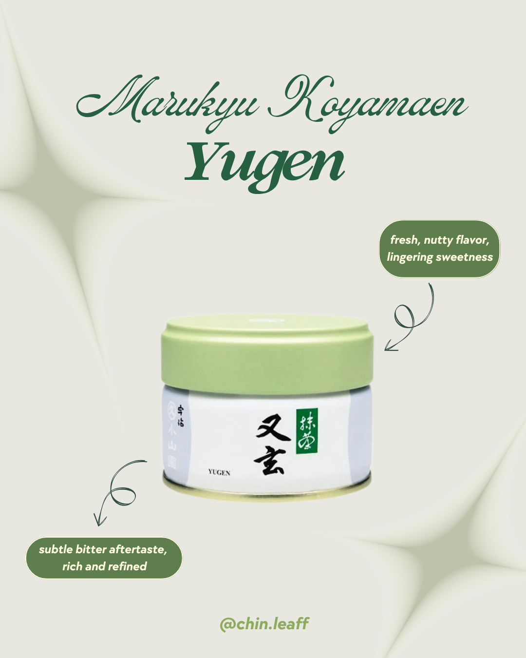 marukyu koyamaen - yugen