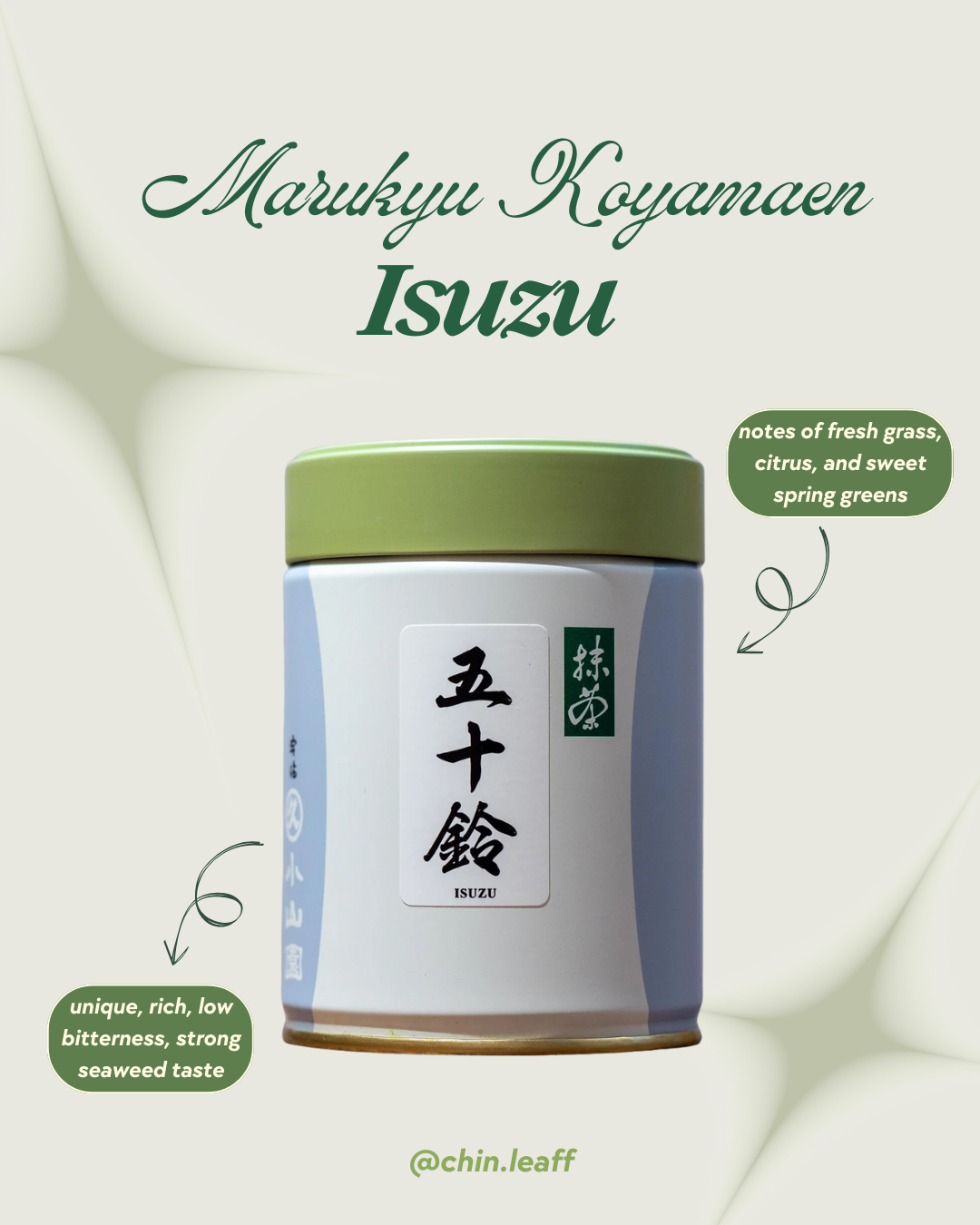marukyu koyamaen - isuzu