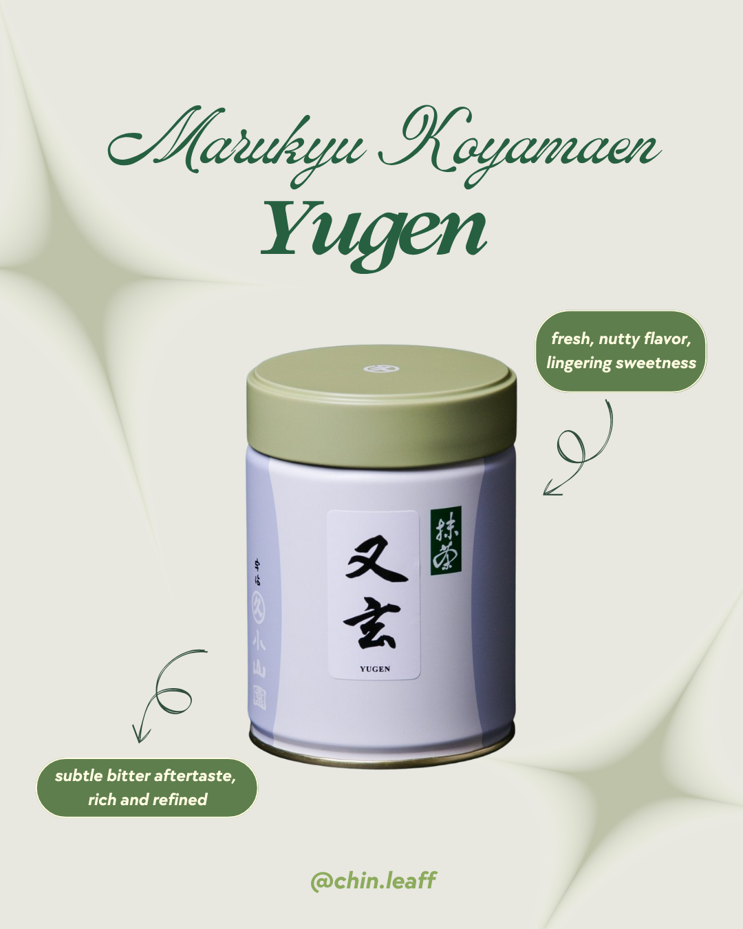 marukyu koyamaen - yugen