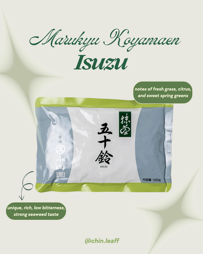 marukyu koyamaen - isuzu