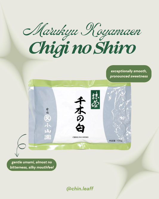 marukyu koyamaen - chigi no shiro
