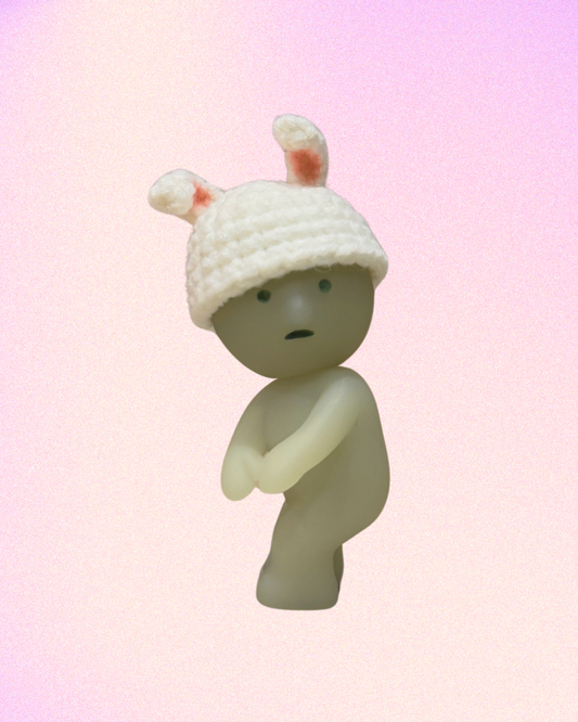 smiski's crochet hat