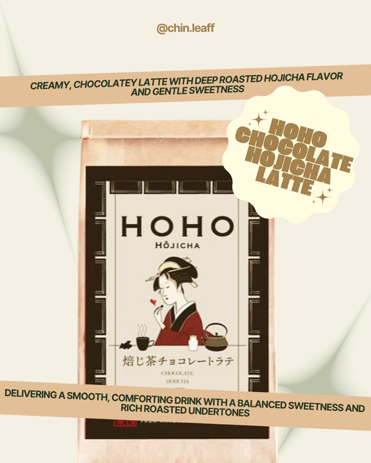 hoho chocolate hojicha latte
