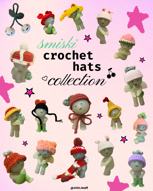 smiski's crochet hat