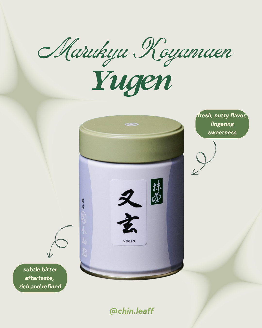 marukyu koyamaen - yugen